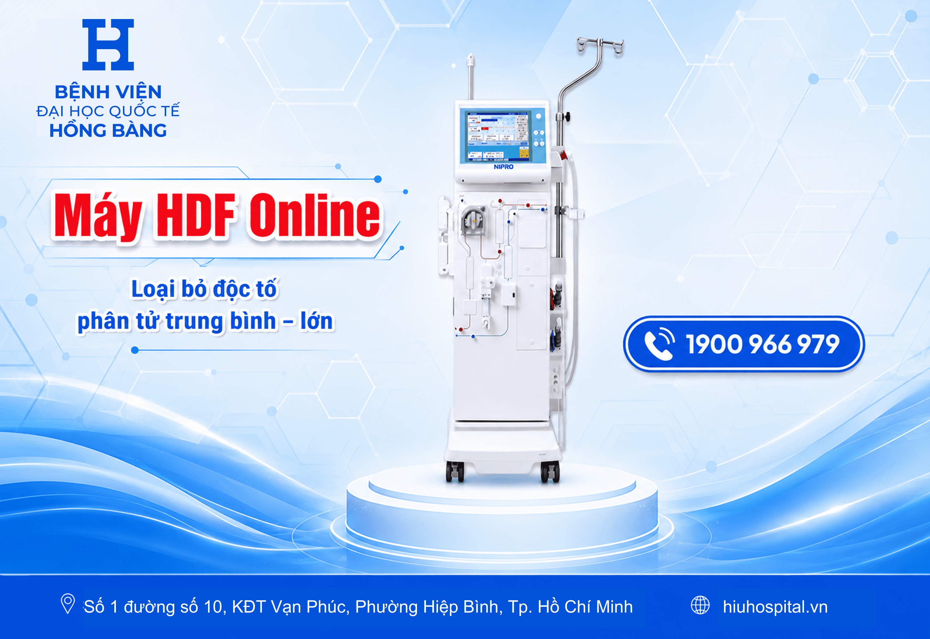 Máy HDF Online (thẩm tách siêu lọc)